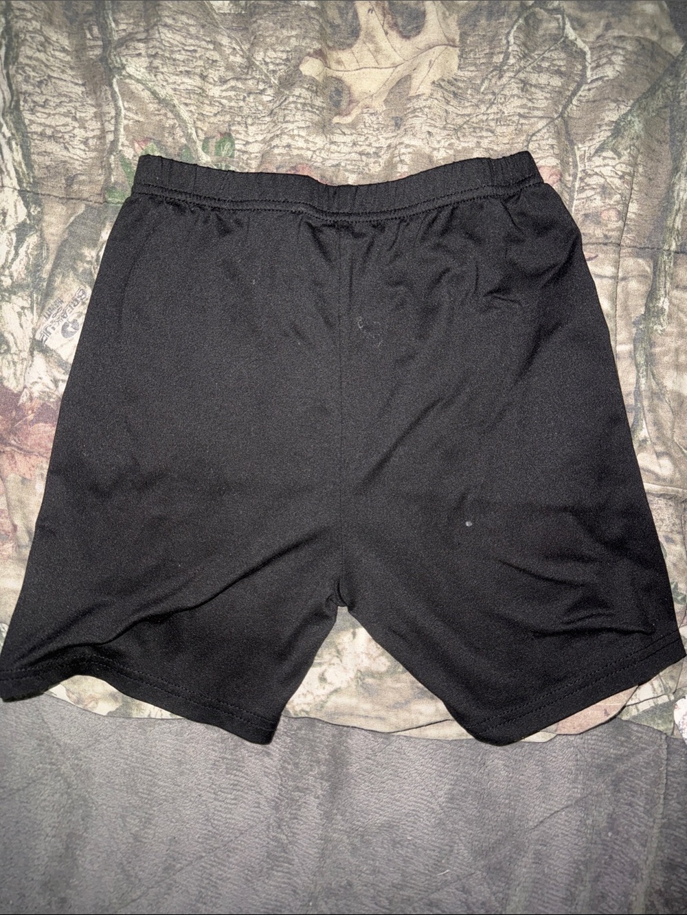 Kids Black Athletic Shorts for Active Play